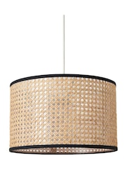 BHS Natural Cane Cylinder Easy Fit Shade - Image 7 of 7