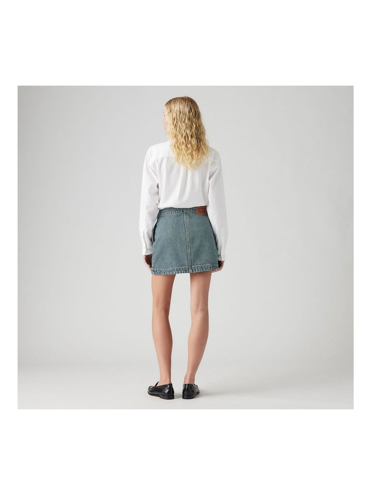 Levi's® You need Me 100% Cotton Wrap Skirt - Image 2 of 6