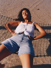 Levi's® Far and Wide 100% Cotton High-Rise Baggy Shorts - Image 1 of 9