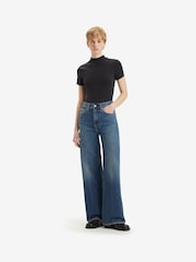 Perímetro polar - Vaquero de pernera ancha 100% algodón Ribcage de Levi's® - Imagen 4 de 10