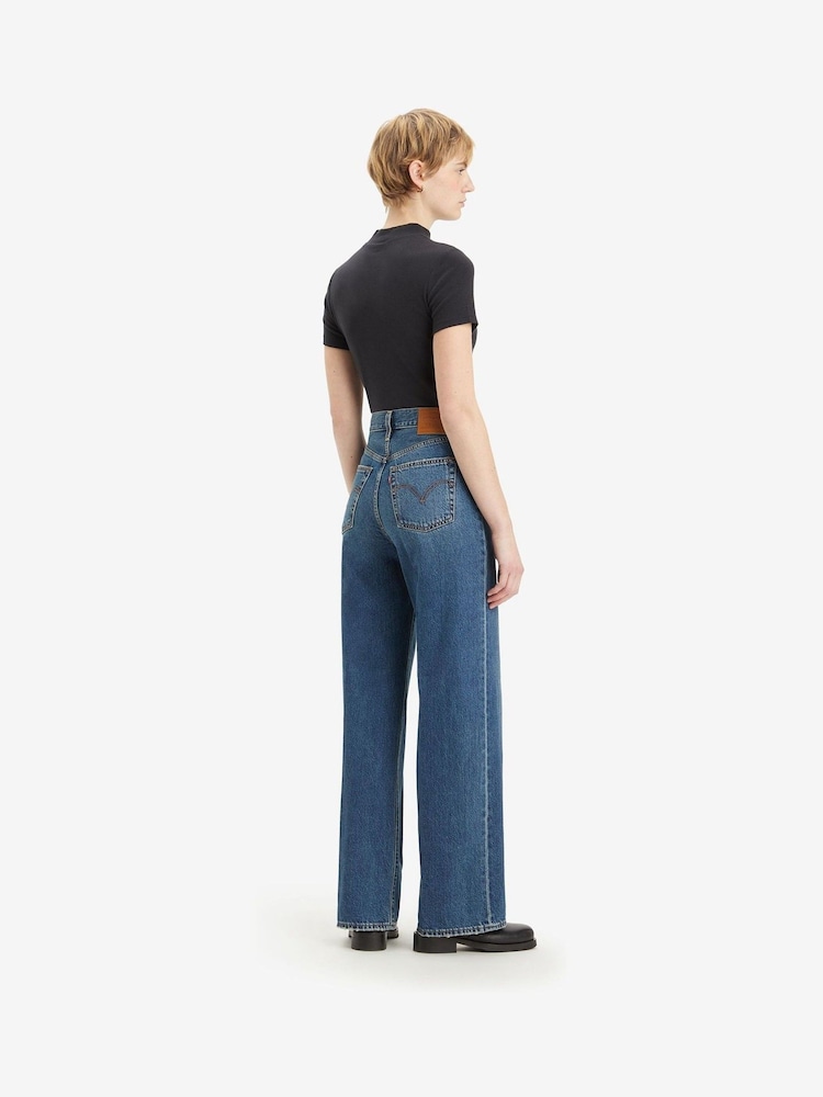 Levi's® Polar Perimiter Ribcage Wide Leg 100% Cotton Jeans - Image 5 of 10