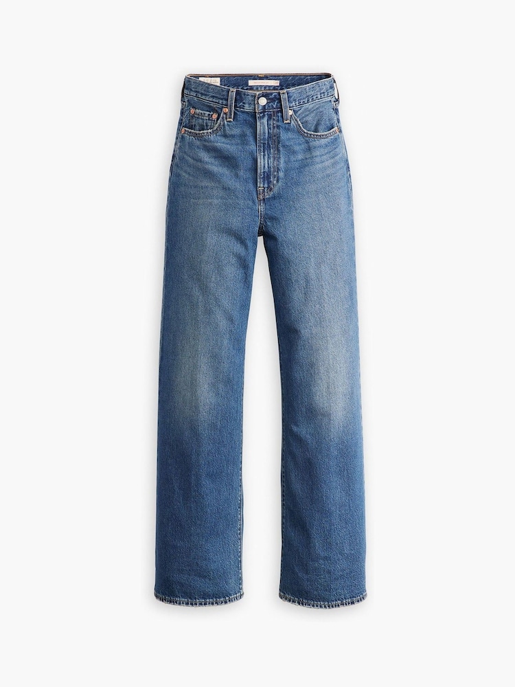Levi's® Polar Perimiter Ribcage Wide Leg 100% Cotton Jeans - Image 9 of 10