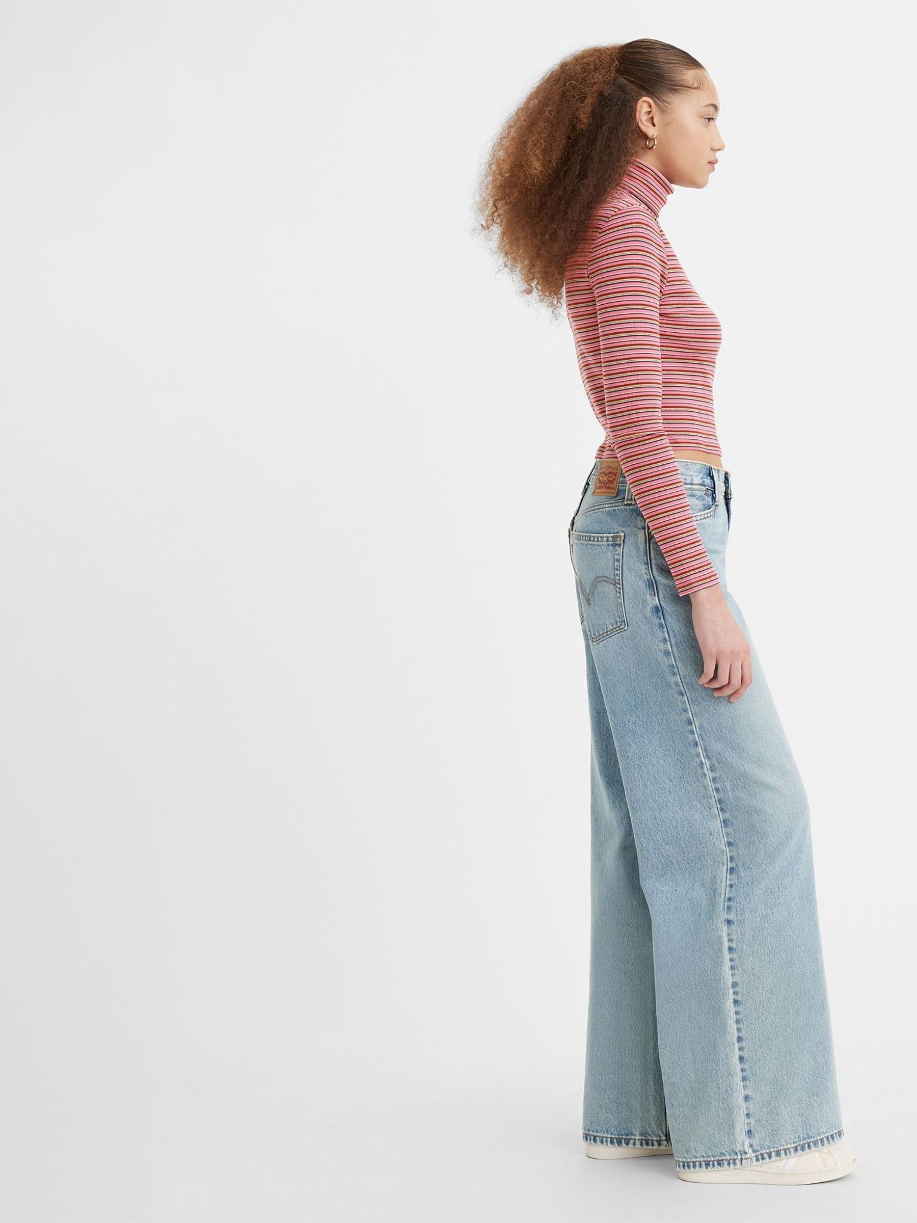Jeans Femme Limited Jeans - Taille 6 - Délavé Clair - Boot Cut - 100% Coton - Occasion Très Bon état