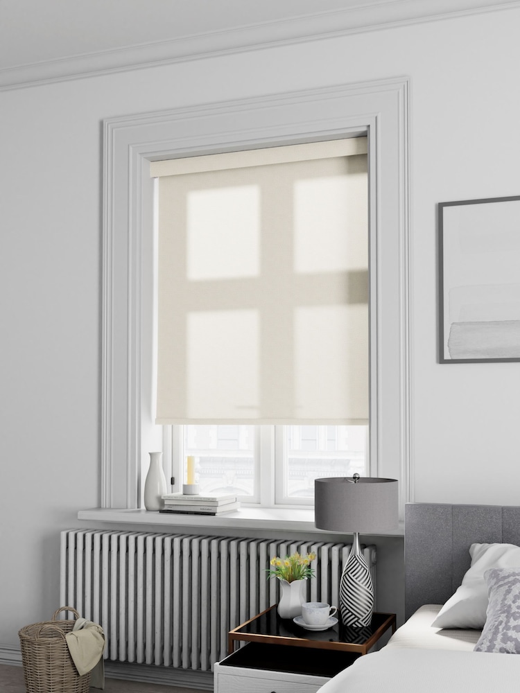 Butter Cream Dottie Made To Measure Roller Blind - Image 2 of 4