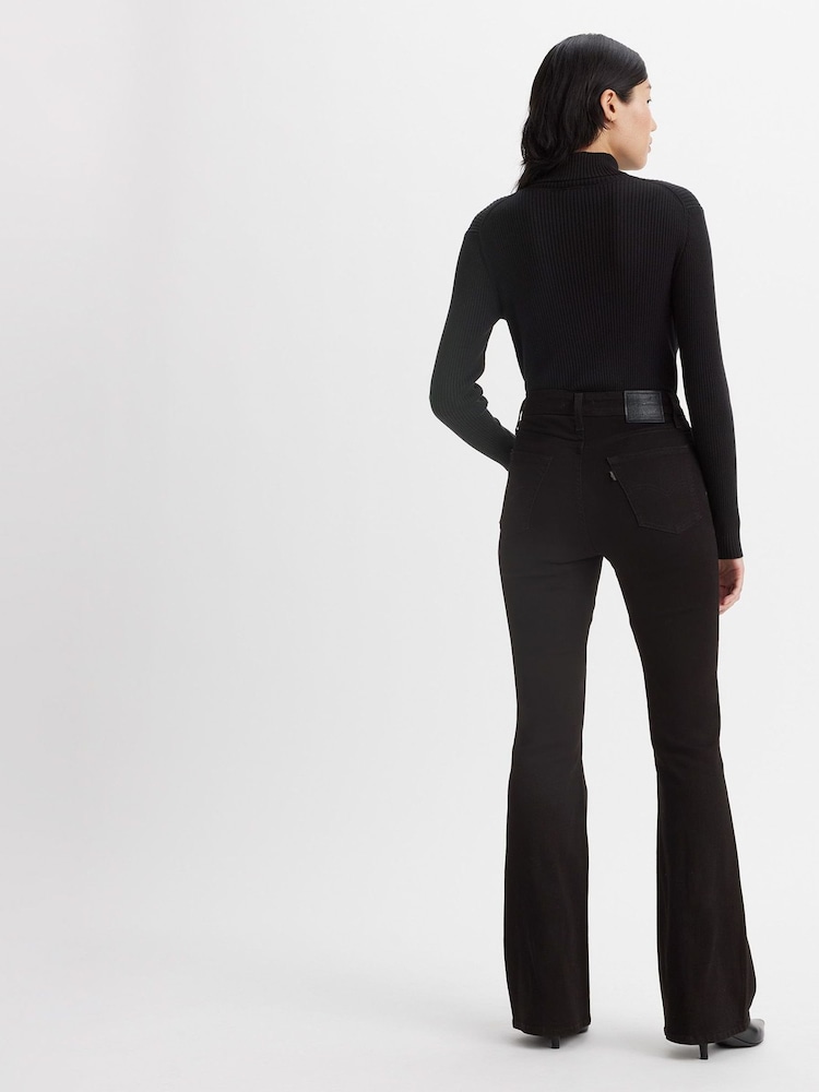 Levi's® Midnight Gaze 726™ High Rise Yoked Flare Jeans - Image 2 of 6
