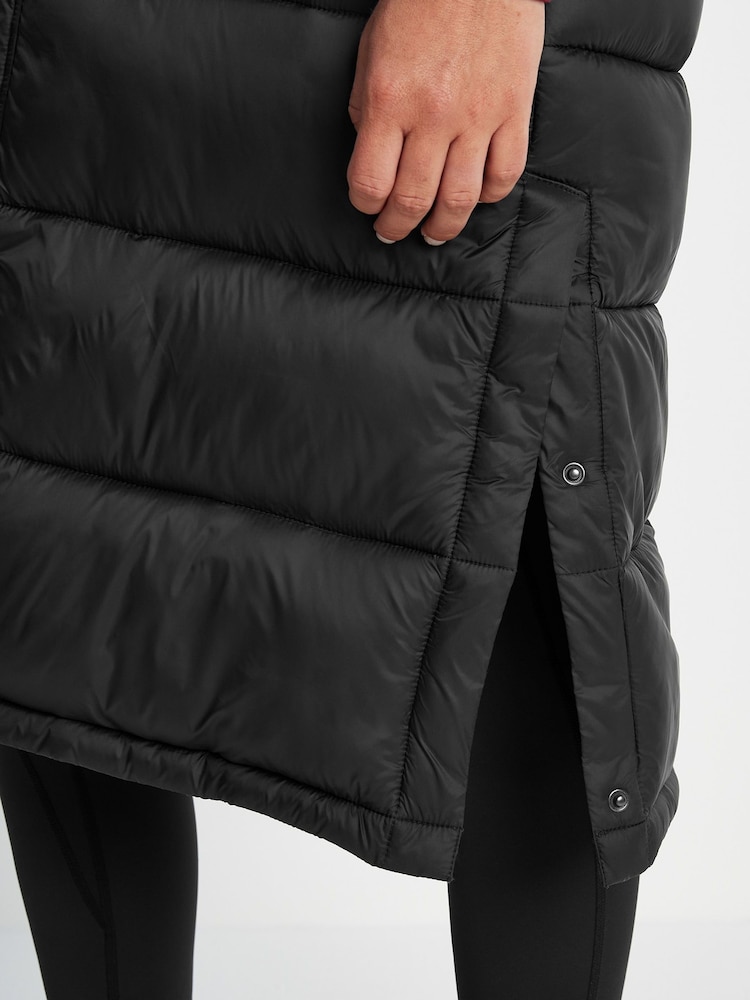 Tog 24 Black Newall Long Padded Gilet - Image 5 of 5