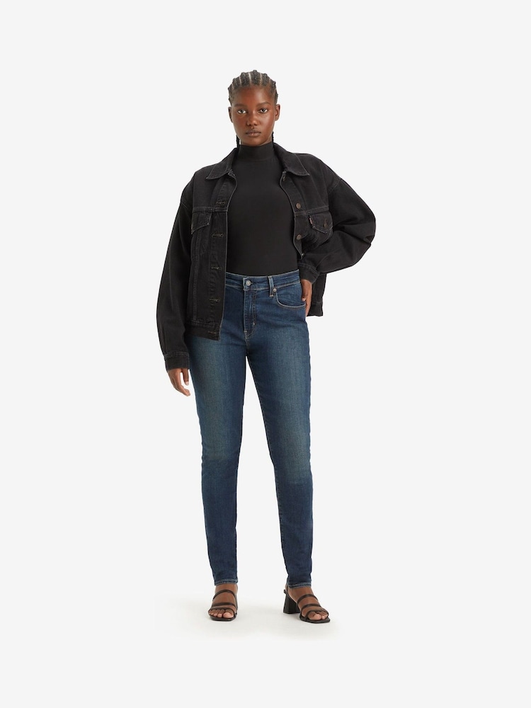 Levi's® Blue Swell 721™ High Rise Skinny Jeans - Image 2 of 4