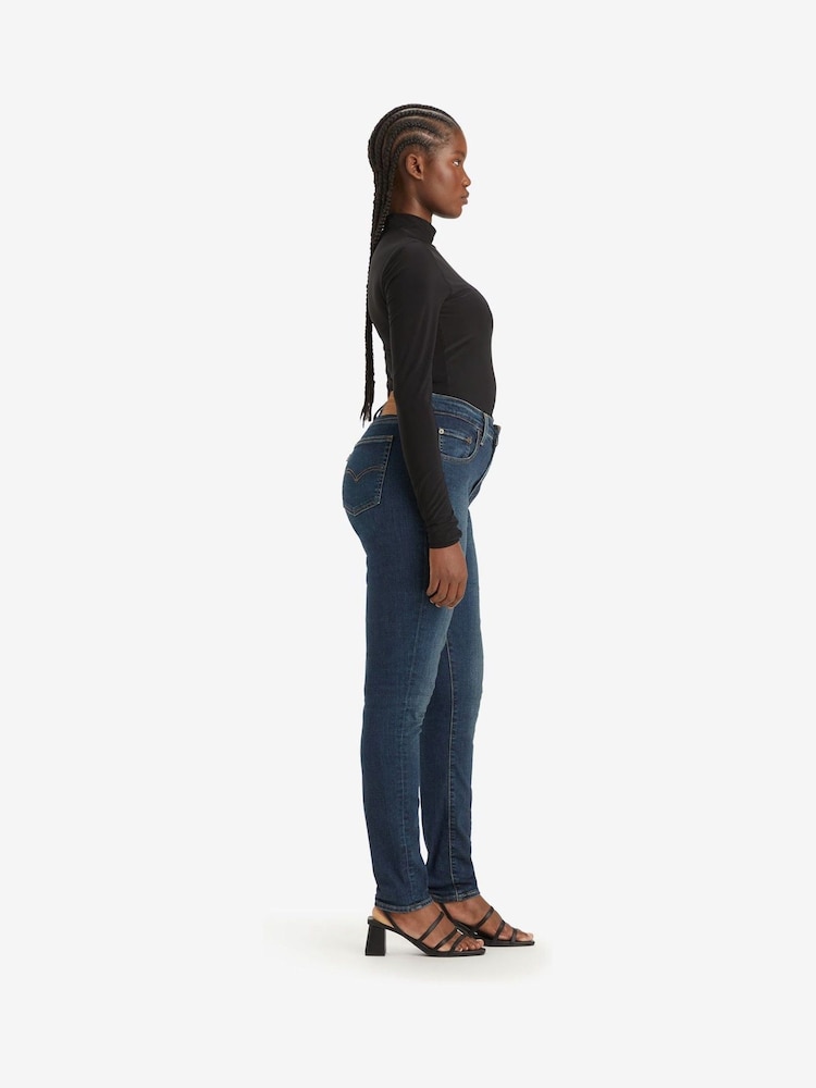 Levi's® Blue Swell 721™ High Rise Skinny Jeans - Image 3 of 4