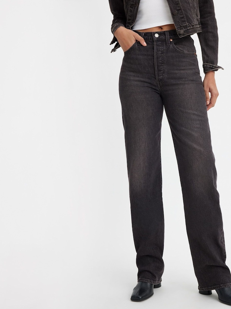 Overbelasting door statisch geluid - Levi's® Ribcage Full-Length Jeans - Image 4 of 9