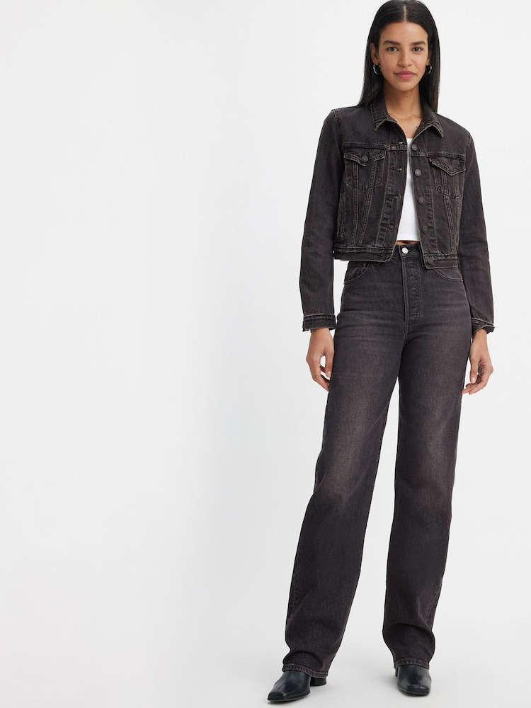 Overbelasting door statisch geluid - Levi's® Ribcage Full-Length Jeans - Image 5 of 9
