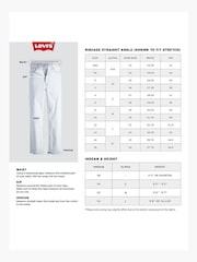 Levi's® Black Sprout Ribcage Straight Ankle Jeans - Image 8 of 8