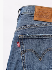 Levi's® My Honor Ribcage 100% Cotton Straight Ankle Jeans - Image 6 of 6