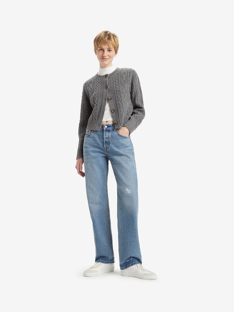 Levi's® Light Blue Denim 501® 90's Jeans - Image 5 of 5