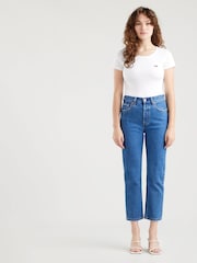 Levi's® Jazz Pop 501® Crop Jeans - Image 1 of 13
