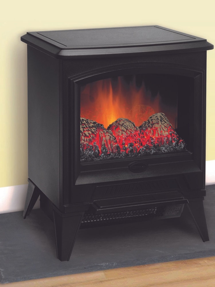 Dimplex Black Casper Electric Optiflame Stove Fireplace - Image 1 of 7