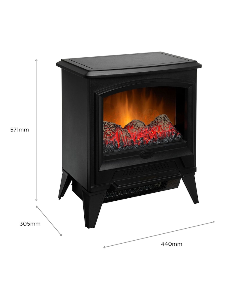 Dimplex Black Casper Electric Optiflame Stove Fireplace - Image 7 of 7