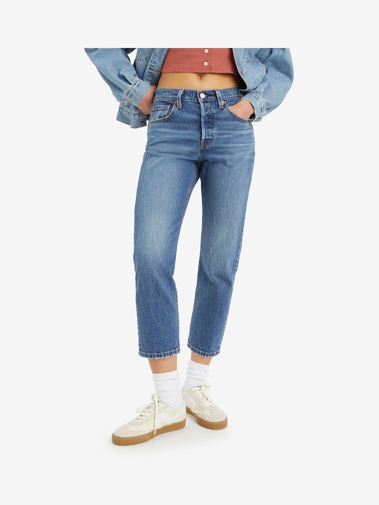 Levi's® Erin Can't Wait Stretch 501® Crop Jeans - Image 4 of 5