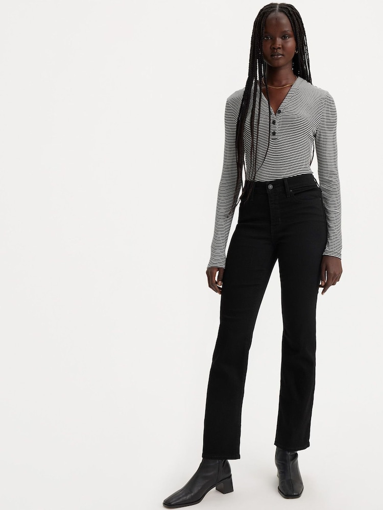 Weiches Schwarz - Levi's® 314™ Figurformende Straight Jeans - Bild 1 von 12 Weiches Schwarz - Levi's® 314™ Figurformende Straight Jeans - Bild 1 von 12