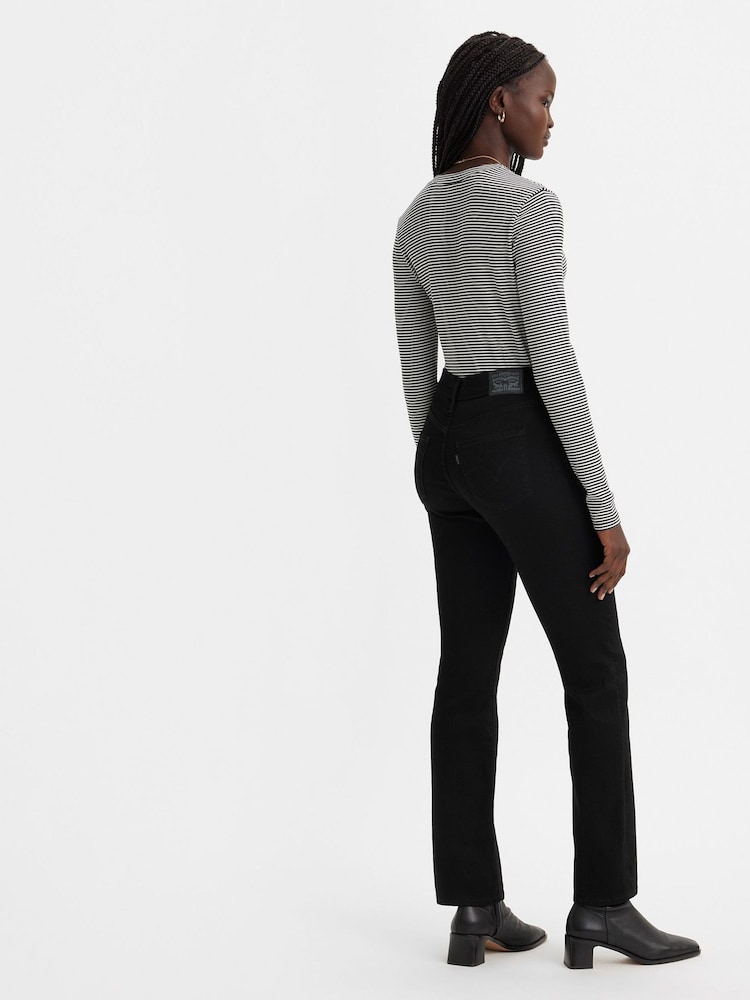 Zacht zwart - Levi's® - 314™ - Vormgevende rechte jeans - Image 6 of 12