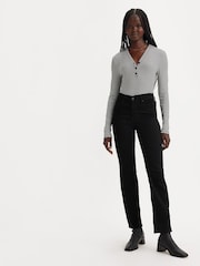 Levi's® Soft Black 314™ Shaping Straight Jeans - Image 9 of 12