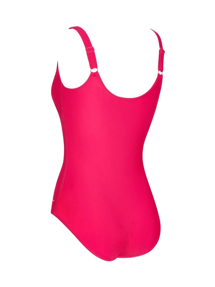 Zoggs Pink Cottesloe Adjustable Scoopback with Foam Cups - Image 6 of 6 Zoggs Pink Cottesloe Adjustable Scoopback with Foam Cups - Image 6 of 6