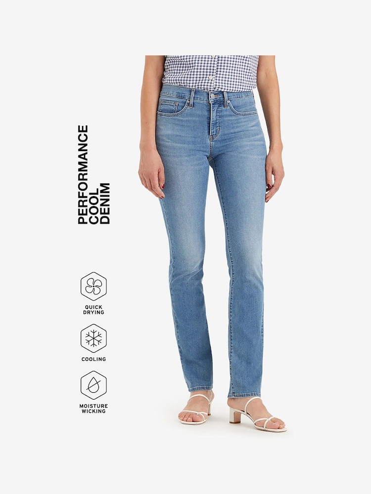 Dżinsy modelujące Levi's® 314™ o prostym kroju - Image 4 of 8