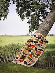 Orla Kiely Cream Classic Multi Stem Rug - Image 2 of 4