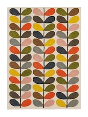 Orla Kiely Cream Classic Multi Stem Rug - Image 3 of 4