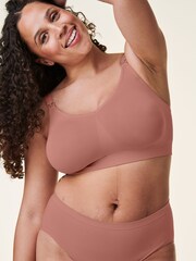 Bravado Pink Full Cup Sustainable Body Silk Seamless Nursing Bra - Image 1 of 5