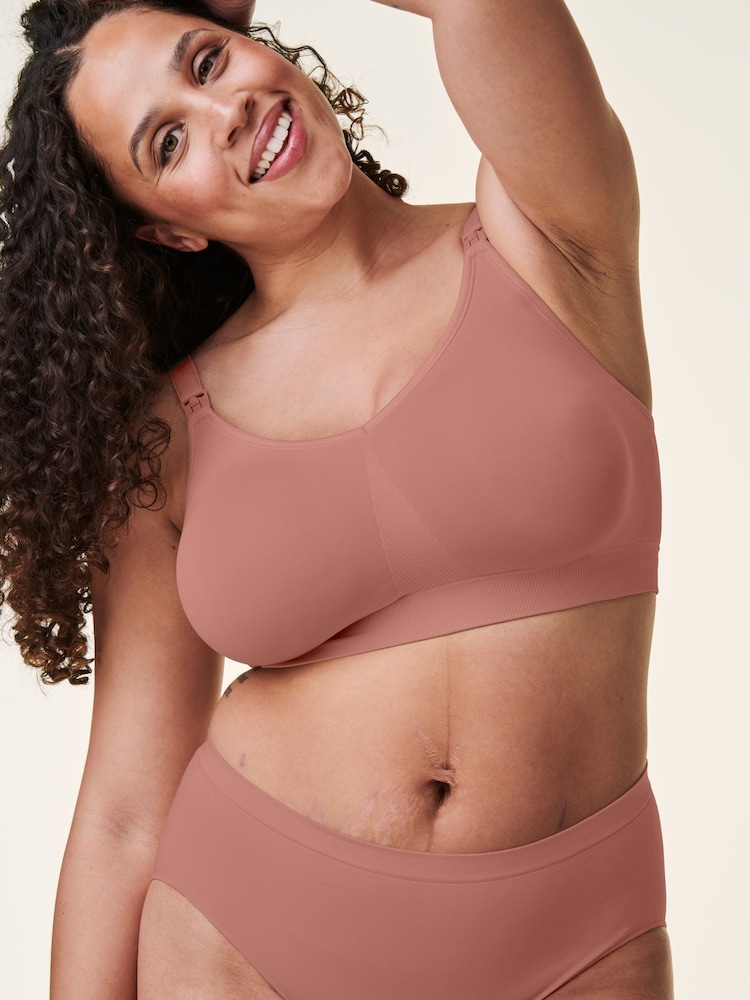 Bravado Pink Full Cup Sustainable Body Silk Seamless Nursing Bra - Image 1 of 5