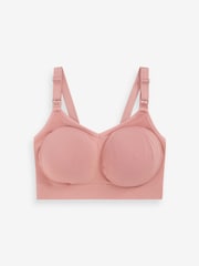 Bravado Pink Full Cup Sustainable Body Silk Seamless Nursing Bra - Image 4 of 5