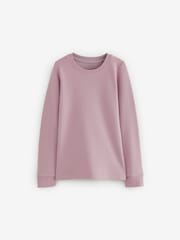 Lilac Purple Thermal Long Sleeve Tops 2 Pack (2-16yrs) - Image 3 of 6