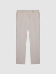 Reiss Stone Eastbury Reg Cotton Blend Chinos - Image 2 of 7
