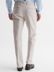 Reiss Stone Eastbury Reg Cotton Blend Chinos - Image 5 of 7