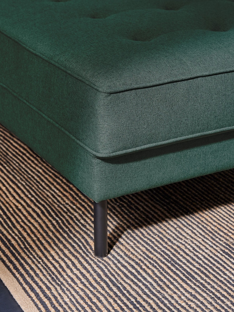 MADE.COM Woodland Green Rosslyn Left Hand Facing Sofa Bed - Image 6 of 6