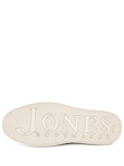 Noir - Coupe large - Jones Bootmaker Mens Simon Leather Trainers - Image 6 de 6