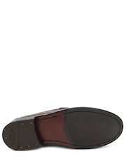 Jones Bootmaker Brown Romsey Leather Penny Loafers - Image 6 of 6