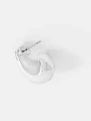Mint Velvet Silver Tone Drop Earrings - Image 4 of 4