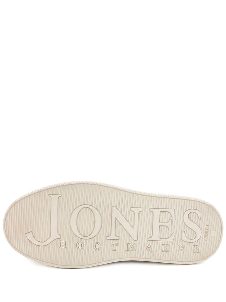 Marron fauve - Coupe large - Jones Bootmaker Mens Simon Leather Trainers - Image 6 de 6 Marron fauve - Coupe large - Jones Bootmaker Mens Simon Leather Trainers - Image 6 de 6