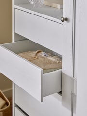 Chalk White Malvern 1.5m Sliding Semi-Fitted Wardrobe - Image 7 of 14