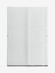 Chalk White Malvern 1.5m Sliding Semi-Fitted Wardrobe - Image 8 of 14
