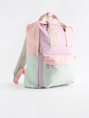 Colourblock Double Handle Backpack - Image 1 of 5