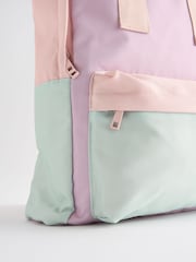 Colourblock Double Handle Backpack - Image 4 of 5