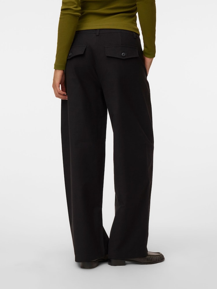 Vero Moda Mid Rise Tunnformade ben Byxor - Bild 2 av 6