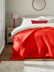 Red Beckett Throw - Image 1 of 4