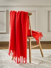 Red Beckett Throw - Image 2 of 4