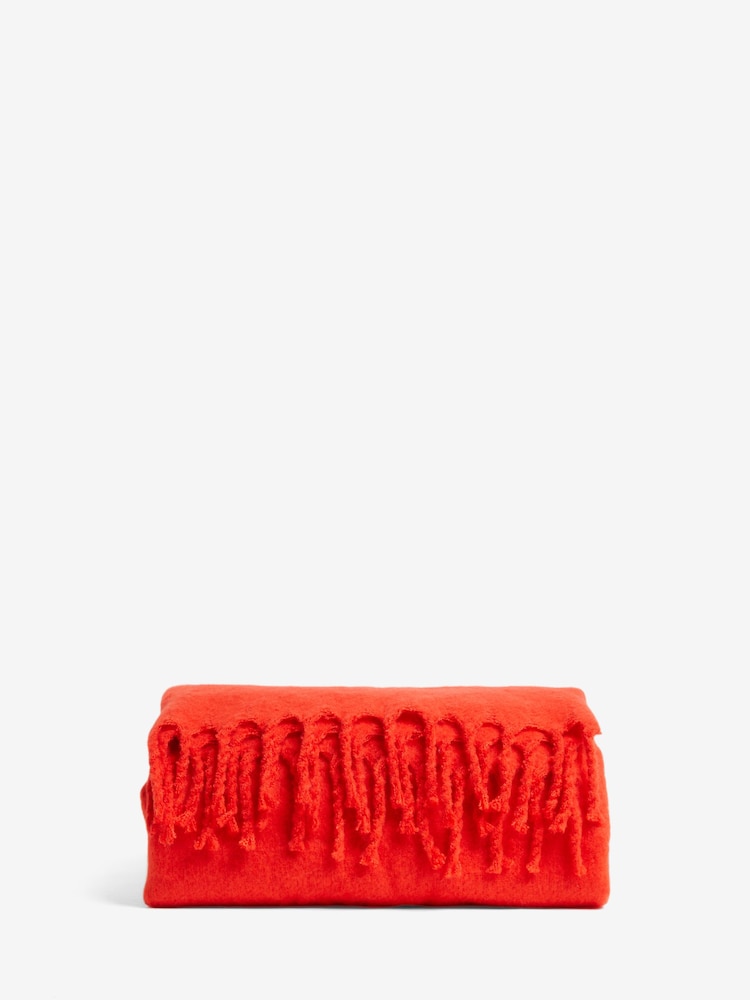 Red Beckett Throw - Image 4 of 4