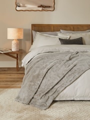 Extra Cosy Plush Faux Fur Sherpa Reverse Throw - Image 1 of 6