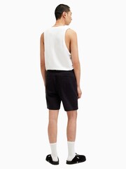 AllSaints Black Neiva Shorts - Image 2 of 7