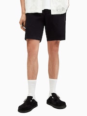 AllSaints Black Neiva Shorts - Image 3 of 7